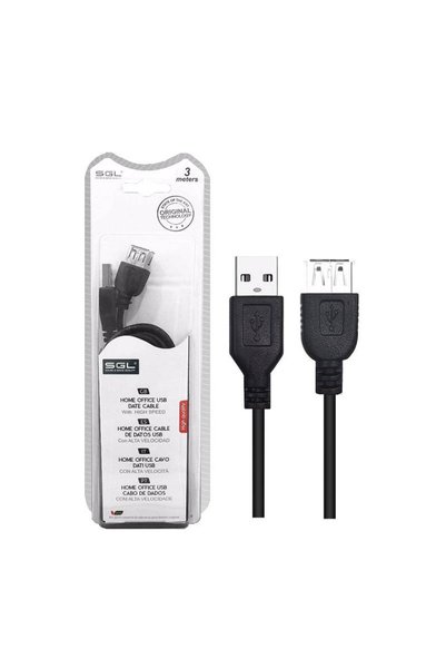 Tradesor Καλώδιο USB Αρσενικό/Θηλυκό - 3μ - 4S - 197536