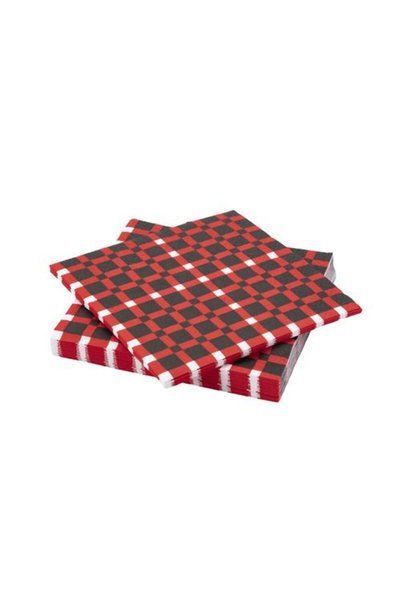 IKEA Vinterfint Patterned Napkins, Multi-Colored, 33X33 Cm, 30 Units