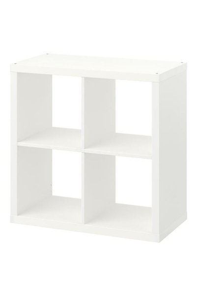 IKEA KALLAX açık raf ünitesi, beyaz, 77x77 cm