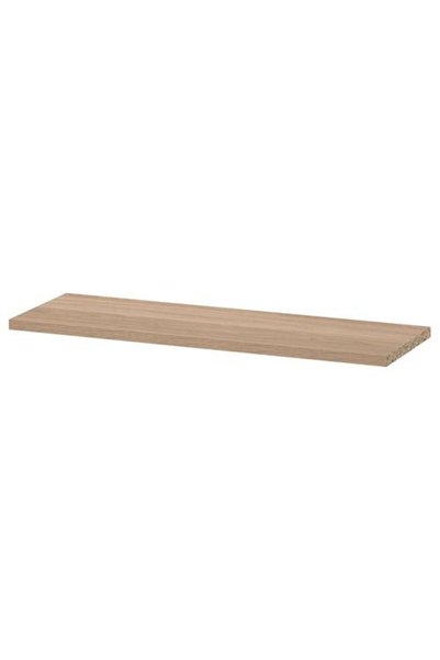 IKEA BILLY kitaplık rafı, meşe görünümlü, 76x26 cm
