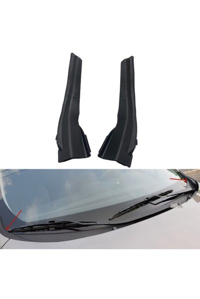 Choice 2pcs Front Windshield Wiper Cover Plate For Hyundai Ix35 Tucson Car Wr...
