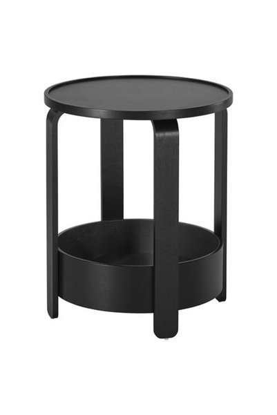 IKEA BORGEBY yan sehpa, siyah, 46 cm
