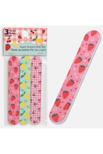 ANTBRO Set 3 Pile de Unghii Fancy Scurte cu Lămâi, Cireșe și Căpșuni 12, 5cm ...