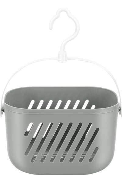 Generic Hanging Shower Caddy With Hooks, Plastic Hanging Shower Basket, Versa...
