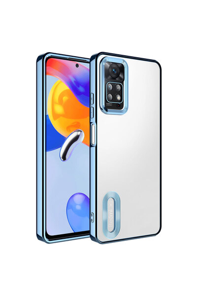 Generic Brand Xiaomi Redmi Note 12 Pro 4g Case with Camera Lens Protection and Logo Display, Slim and Lightweight