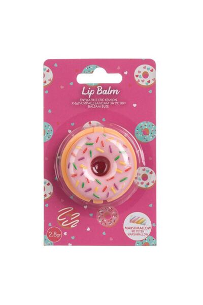 ANTBRO Balsam de Buze Hidratant în Formă de Donut cu Aromă de Marshmallow 2.8...