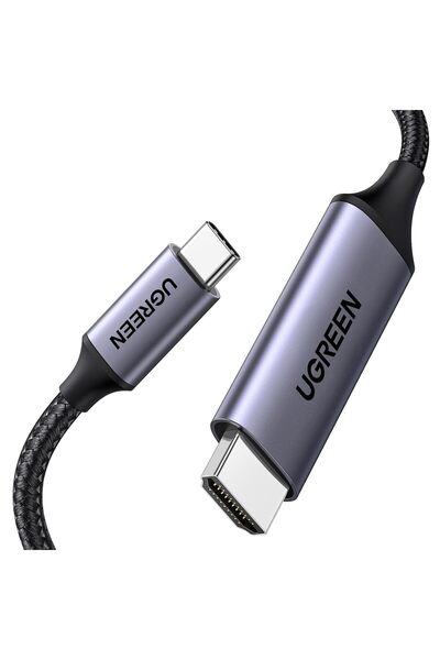 Generic كابل USB C إلى HDMI بدقة 4K، USB 3.1 لسلسلة آيفون 17/16 وديل XPS، طول...