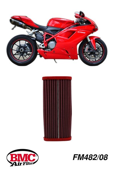 Bmc FM482/08 Ducati 848/1098/1198, Streetfighter, Multistrada 1200, Diavel Kutu İçi Hava Filt