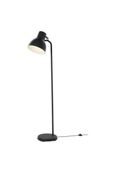 IKEA HEKTAR yer lambası, koyu gri, 185 cm