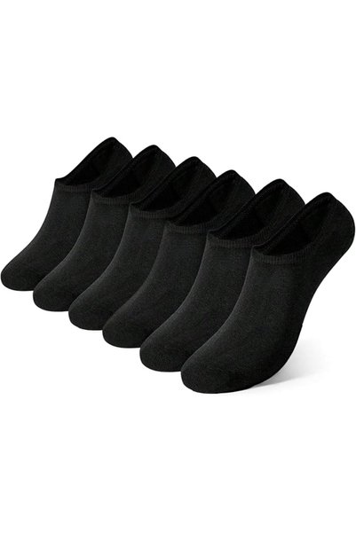 Generic 6 أزواج من الجوارب القصيرة المضادة للانزلاق للجنسين، جوارب قطنية غير ...