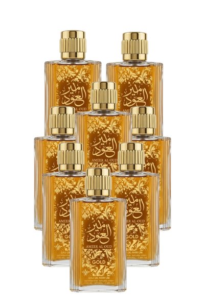 AMEER 8 قطع Al Oud Gold عطر 100مل