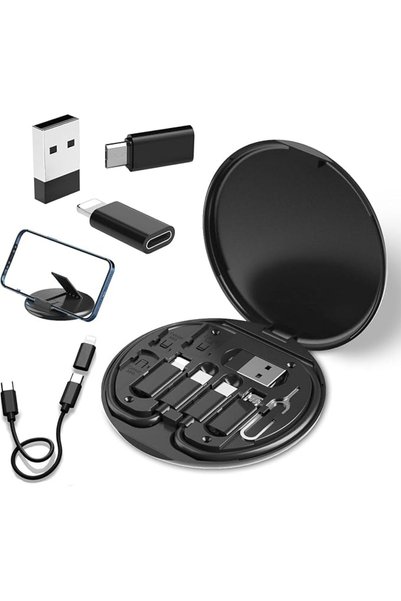 ALMEKAQUZ طقم محول USBC إلى USB لهواتف آيفون 14/15 - مجموعة محولات OTG متعددة...