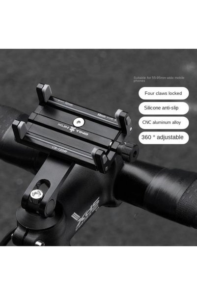 Choice Stem-A Xunting 360° Rotatable Electric Bicycle Phone Holder Aluminum A...