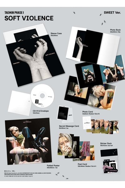 TAEMIN - [PHASE I : Soft Violence] PHOTO BOOK Ver. Album