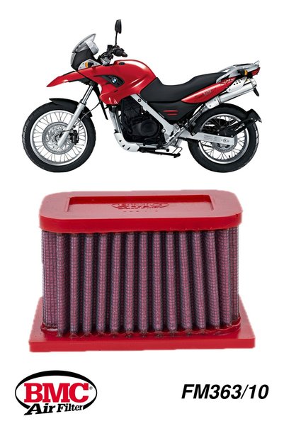 Bmc FM363/10 BMW F 650 GS / Dakar 2000-2007, G 650 GS / Sertão 2009-2016 Kutu İçi Hava Filtre