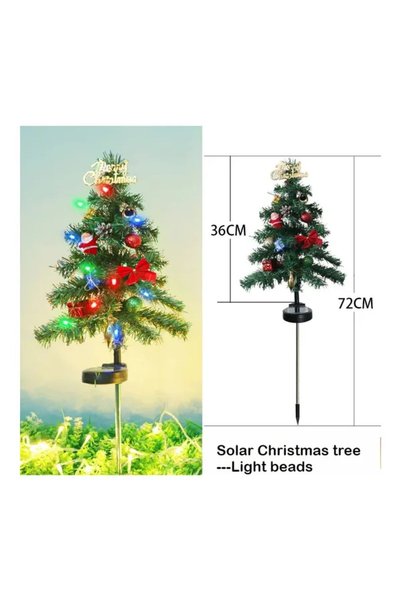 Genos Brad solar decorativ cu accesorii, set 2 bucati