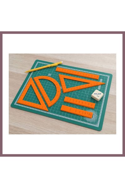 Generic Brand Set de rigle geometrice pentru imprimare 3D – Rigle, echer și i...