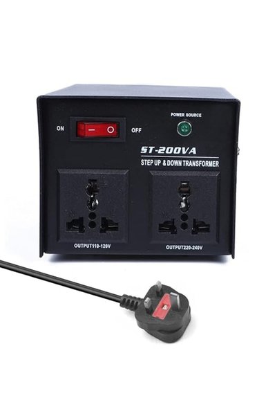 EACAM Transformer, Intelligent Efficient Step Up Down Power Transformer, 200W...