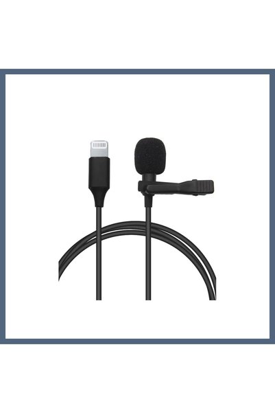 Bezos Lightning 2 Metre Double Mikrofon - Siyah ET1