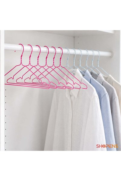 SHOPIENS Set 12 Umerase Metalice Colorate 42 cm