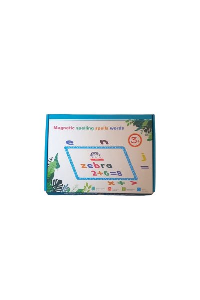 OEM Tabla educativa multifunctionala, 82 litere si cifre magnetice, 25 carton...