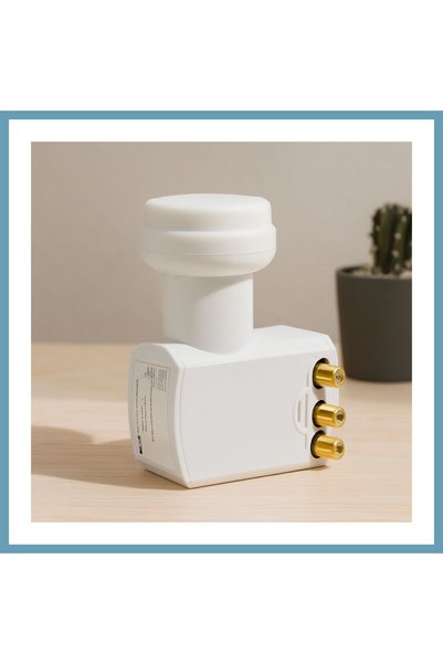 Bezos Uydu LNB Quad (4 Çıkış) 0.1dB 4K Ultra HD Universal MBT06
