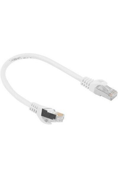 Lanberg Καλώδιο Δικτύωσης Λευκό 0,25 μ. Cat6 F/Utp (FTP) - (PCF6-10CC-0025-W)