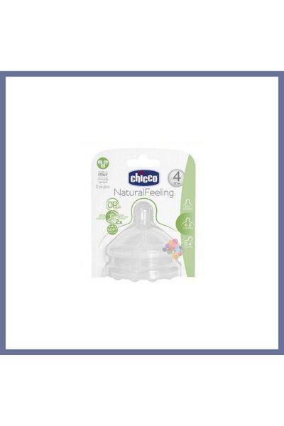 dilaratrendhousee NaturalFeeling Biberon Emziği 4 Ay+ Akış Ayarlı 2li DLRA