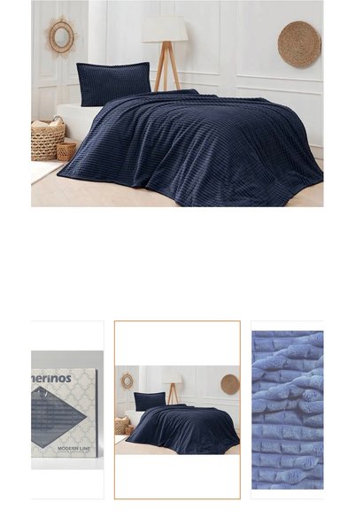 Genel Markalar ÇEBİ CONCEPT MODERLINE TEK KİŞİLİK 2 PARÇA YATAK ÖRTÜSÜ
