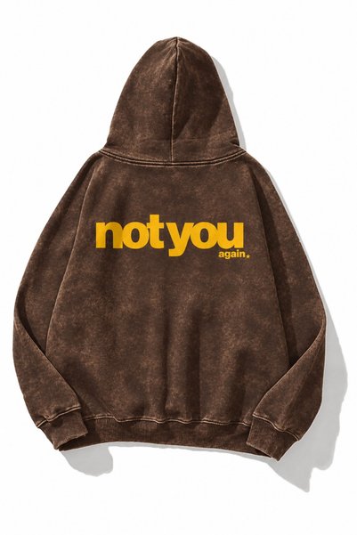 HAI COLLECTİON Unisex Oversize 3 İplik Şardonlu Kalın Kapüşonlu Sweatshirt Ka...