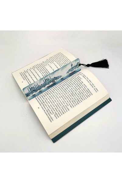 Souvenest Istanbul Printed Tasseled Bookmark Gift Bookmark Bookmark 075 19X5 ...