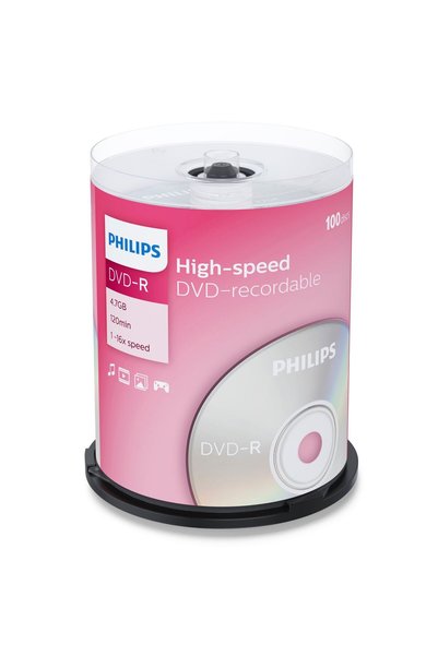 Philips 1x100 DVD-R 4,7GB 16x SP