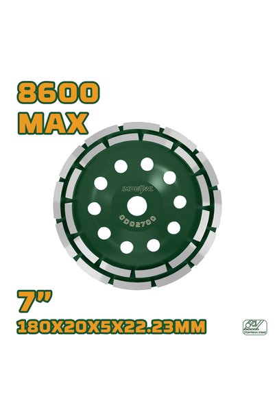Generic Grinding Wheel 180X20X5X22.23Mm, 7 Inch Abrasive Stone Round Wheel fo...