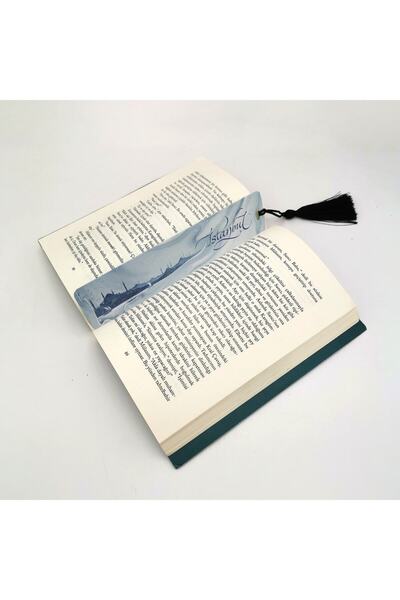 Souvenest فاصل كتب اسطنبولي مطبوع (علامة هدية، ayraç-078)