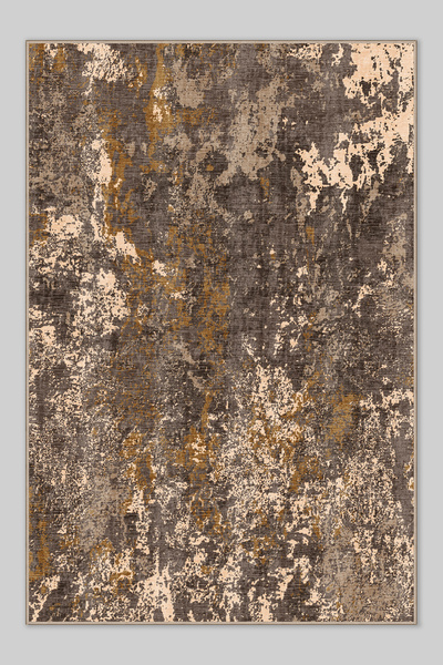 luismorro Modern Wall Desenli Şönil Makine Halısı Kaymaz Taban Salon Halısı