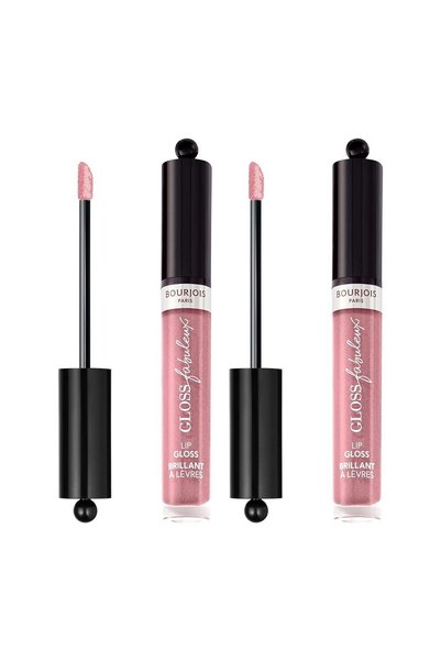 Bourjois 2x PACK BourjoisGloss Fabuleux Lipgloss - 04 Popular Pink