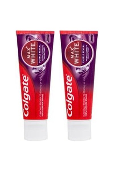 Colgate Pachet 2x Pastă de dinți Max White Purple Reveal 75ml