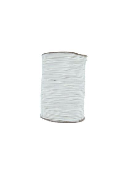Mg Aksesuar Paracord Accessory Bracelet and Hobby Korean Cord 1 mm 10 Meters White