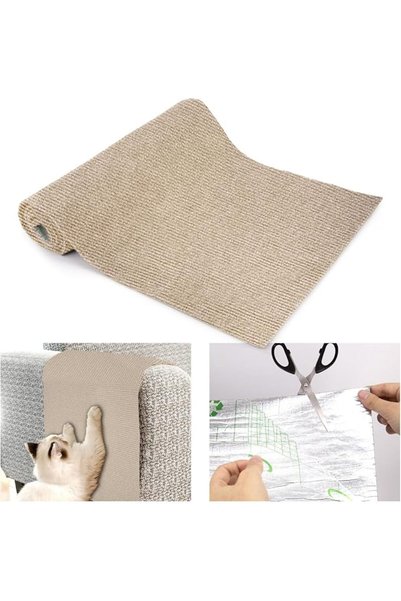 GENERAL Cat Scratch Mat for Furniture Protection from Cat Scratching Self-Adh...