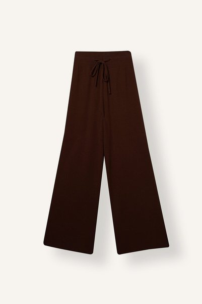DeFacto Beli Bağcıklı Geniş Paça Triko Pijama Altı I2677AX26AU