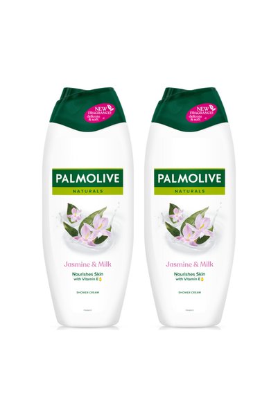 Palmolive 2x PACK Αφρόλουτρο Τζασμίν και Γάλα, 500ml