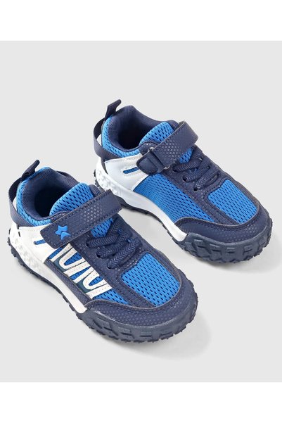 Cute Walk by Babyhug Velcro Closure Sneaker Shoes - Blue
