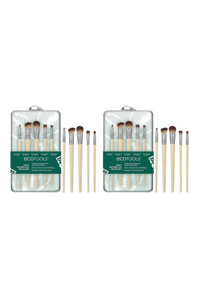 Ecotools Σετ 2 τεμαχίων Σκιών Ματιών για Καθημερινή Χρήση με Δίσκο Αποθήκευσης