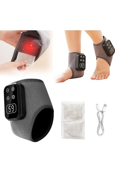 KASTWAVE Foot Triple Method Massager, Portable EMS Foot Massager with Heat, 3...
