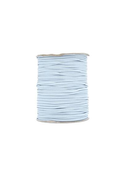 Mg Aksesuar Paracord Accessory Bracelet and Hobby Korean Cord 2 mm 10 Meters Light Gray