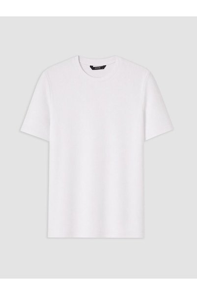 LC Waikiki Xside White Standard & Regular Men's T-Shirt