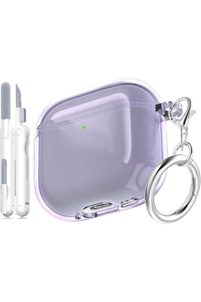 GENERAL غطاء لسماعات AirPods الجيل الرابع 2024، مقاوم للصدمات بدرجة عسكرية، م...