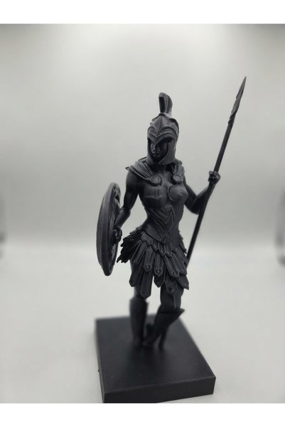 Genel Markalar 3d Dekoratif Kadın Savaşçı Figürü - 25 cm