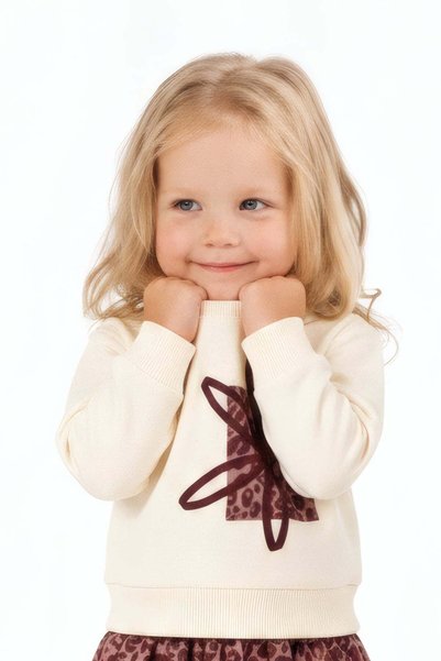 XO Kids Girl's Sweatshirt 1-4 Years 32612