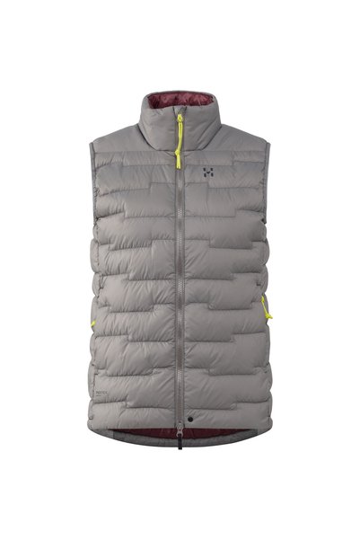 HAGLOFS Haglöfs ROC Flash Down Vest W – Technical down Vest - Stone Brick Grey